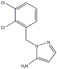 1-[(2,3-dichlorophenyl)methyl]-1H-pyrazol-5-amine Struktur