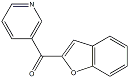 3-(1-benzofuran-2-ylcarbonyl)pyridine Structure