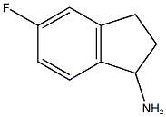 5-fluoro-2,3-dihydro-1H-inden-1-amine Structure