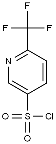 6-(trifluoromethyl)pyridine-3-sulfonyl chloride Structure