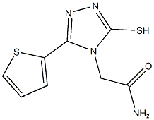 2-(3-MERCAPTO-5-THIEN-2-YL-4H-1,2,4-TRIAZOL-4-YL)ACETAMIDE