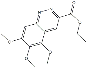  ETHYL 5,6,7-TRIMETHOXYCINNOLINE-3-CARBOXYLATE
