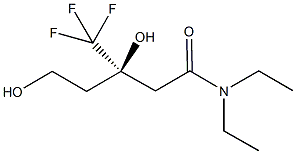 (3R)-N,N-DIETHYL-3,5-DIHYDROXY-3-(TRIFLUOROMETHYL)PENTANAMIDE|(3R)-N,N-DIETHYL-3,5-DIHYDROXY-3-(TRIFLUOROMETHYL)PENTANAMIDE