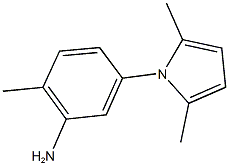 5-(2,5-DIMETHYL-1H-PYRROL-1-YL)-2-METHYLANILINE, , 结构式