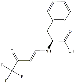 (2S)-3-phenyl-2-{[4,4,4-trifluoro-3-oxobut-1-enyl]amino}propanoic acid