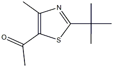 1-(2-tert-butyl-4-methyl-1,3-thiazol-5-yl)ethanone Structure