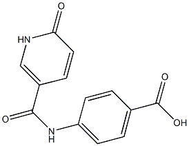 4-{[(6-oxo-1,6-dihydropyridin-3-yl)carbonyl]amino}benzoic acid