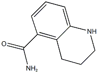 1,2,3,4-tetrahydroquinoline-5-carboxamide 结构式