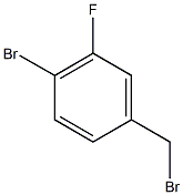 1-bromo-4-(bromomethyl)-2-fluorobenzene Structure
