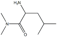 2-amino-N,N,4-trimethylpentanamide,,结构式