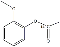 2-METHOXYPHENYL ACETATE Structure