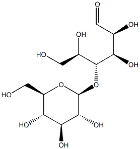 甘露糖-4-O-Β-D-葡萄糖苷, 15761-61-2, 结构式