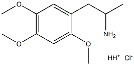 1-(2,4,5-trimethoxyphenyl)propan-2-amine Structure