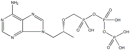 TENOFOVIR DIPHOSPHATE Struktur