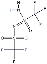 1,1,1-trifluoro-N-(trifluoromethylsulfonimidoyl)methanesulfonamide Struktur