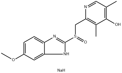 4sodium 2-(((3,5-dimethyl-4-oxidopyridin-2-yl)methyl)sulfinyl)-5-methoxybenzo[d]imidazol-1-ide|2-(((3,5-二甲基-4-氧化吡啶-2-基)甲基)亚磺酰基)-5-甲氧基苯并[d]咪唑-1-钠