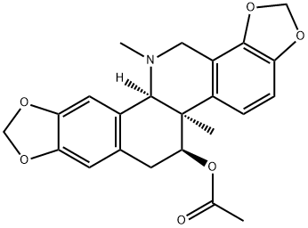 ACETYLCORYNOLINE(P) Struktur