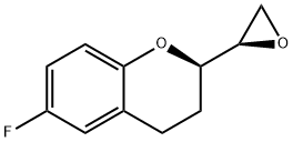 (R)-6-Fluoro-2-[(R)-2-oxiranyl]chromane Structure