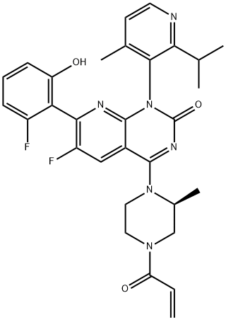 AMG-510(消旋体) 结构式