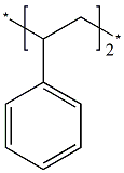 Benzene, ethenyl-, dimer Struktur