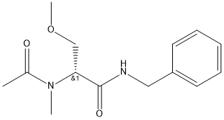 (R)-N-苄基-3-甲氧基-2-(N-甲基乙酰胺基)丙酰胺, 2742962-60-1, 结构式