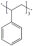 スチレンの２及び３量体 化学構造式