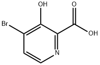 4-Bromo-3-hydroxy-2-pyridinecarboxylic acid Structure
