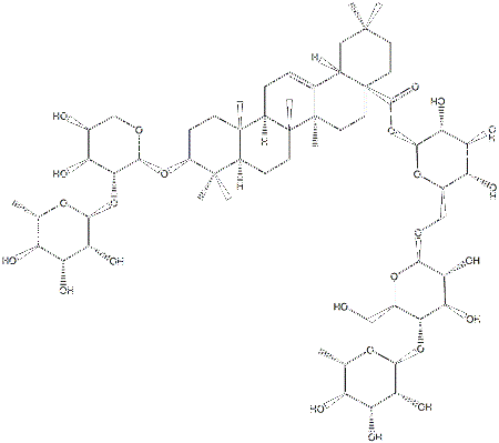 Hederasaponin B|刺五加叶中