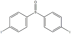Bis(4-iodophenyl) sulfoxide Structure