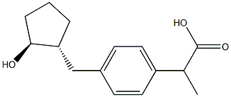反式羟基洛索洛芬 结构式