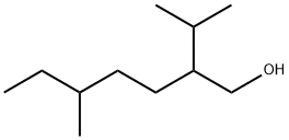 2-ISOPROPYL-5-METHYL-1-HEPTANOL Structure