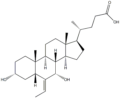 奥贝胆酸杂质 6, , 结构式