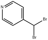 4-(dibromomethyl)pyridine 结构式