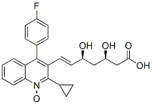 Pitavastatin Impurity 12 Structure