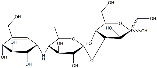 Acarbose Impurity I (JP) Structure