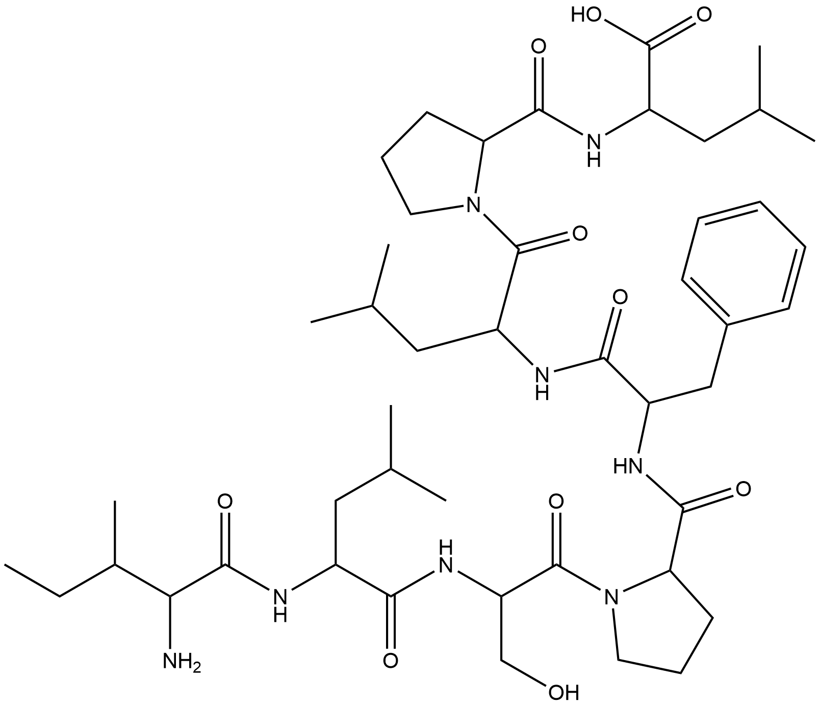 H2N-ILSPFLPL-OH Structure