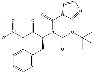  (S)-(1H-咪唑-1-羰基)(4-硝基-3-氧代-1-苯基丁烷-2-基)氨基甲酸叔丁酯