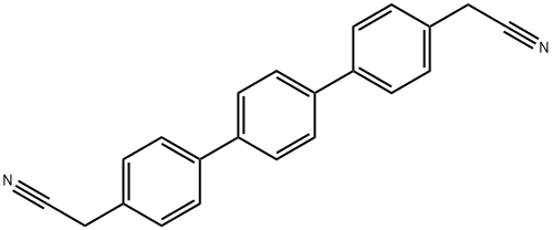 [1,1':4',1''-Terphenyl]-4,4''-diacetonitrile Struktur