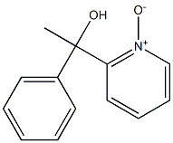 1-(1-oxidopyridin-1-ium-2-yl)-1-phenylethanol Struktur