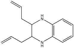 2,3-diallyl-1,2,3,4-tetrahydroquinoxaline Struktur
