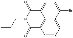 2-Propyl-6-bromo-1H-benzo[de]isoquinoline-1,3(2H)-dione Structure