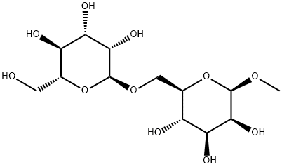 Methyl6-O-(a-D-mannopyranosyl)-b-D-mannopyranoside Struktur