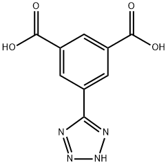 5-(1H-四唑-5-基)间苯二甲酸,1010116-95-6,结构式