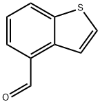 Benzo[b]thiophene-4-carbaldehyde 化学構造式