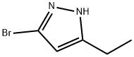 5-bromo-3-ethyl-1H-pyrazole Structure