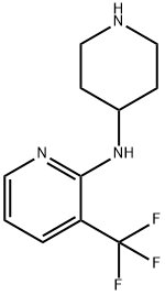 N-piperidin-4-yl-3-(trifluoromethyl)pyridin-2-amine,1016870-38-4,结构式