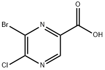 1017604-40-8 6-bromo-5-chloropyrazine-2-carboxylic acid