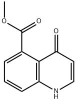 METHYL 4-OXO-1,4-DIHYDROQUINOLINE-5-CARBOXYLATE, 1018812-87-7, 结构式