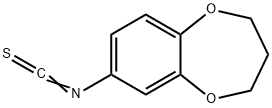 7-isothiocyanato-3,4-dihydro-2H-1,5-benzodioxepine Structure