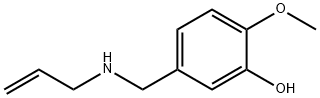 2-methoxy-5-[(prop-2-en-1-ylamino)methyl]phenol Struktur